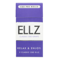 ELLZ CBD Cigarettes Classic Grape 5ct 4.5g