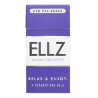 ELLZ Classic Grape CBD Cigarettes Hemp Pre Rolls