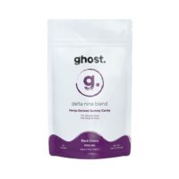 Ghost Delta 9 & CBD Gummies Black Cherry 1000mg 20ct