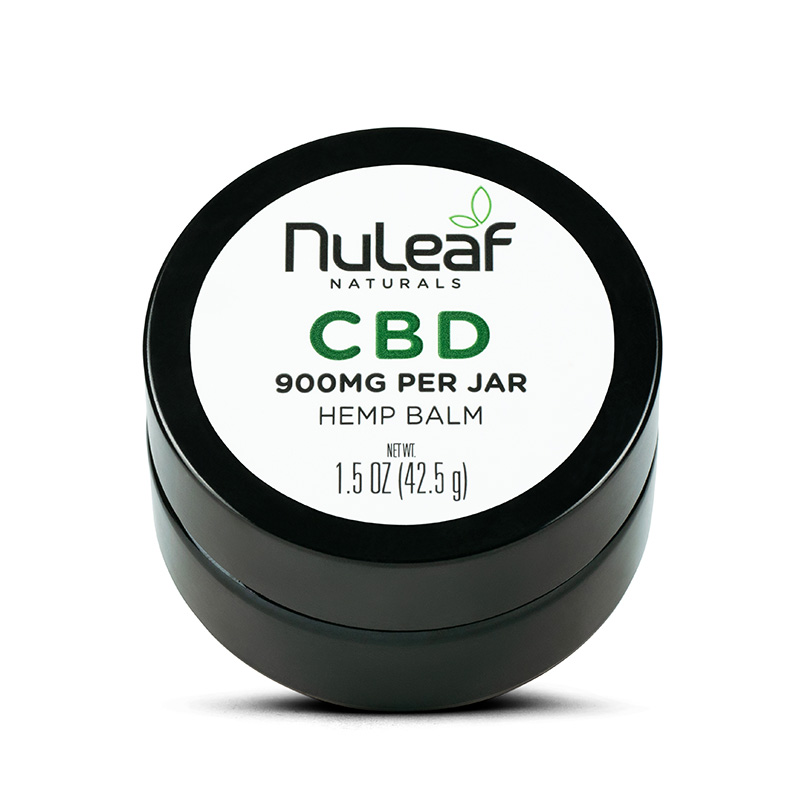 NuLeaf Naturals Full Spectrum CBD Balm 900mg 1.5oz NuLeaf Naturals Full Spectrum CBD Balm 900mg 1.5oz