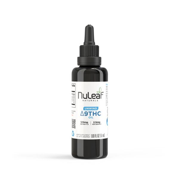 NuLeaf Naturals Full Spectrum Delta 9 Oil 125mg 50ml