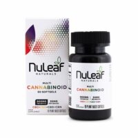 NuLeaf Naturals Full Spectrum Multicannabinoid Softgels 900mg 60ct