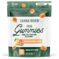 Canna River CBD & CBG Pain Gummies Passion Orange Guava 3000mg 30ct