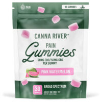 Canna River CBD & CBG Pain Gummies Pink Watermelon 3000mg 30ct