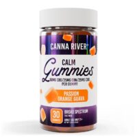 Canna River CBD, CBN CBG Calm Gummies Passion Orange Guava 3000mg 30ct