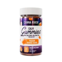 Canna River CBD, CBN CBG Calm Gummies Passion Orange Guava 3000mg 30ct