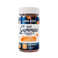Canna River CBD CBN Sleep Gummies Passion Orange Guava 3000mg 30ct