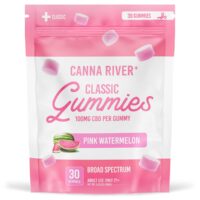 Canna River CBD Gummies Pink Watermelon 3000mg 30ct