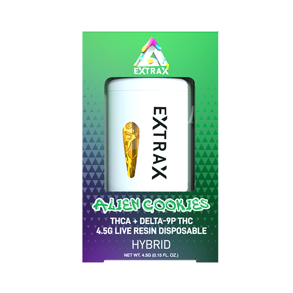 Delta Extrax Adios Blend Disposable Alien Cookies 4.5g