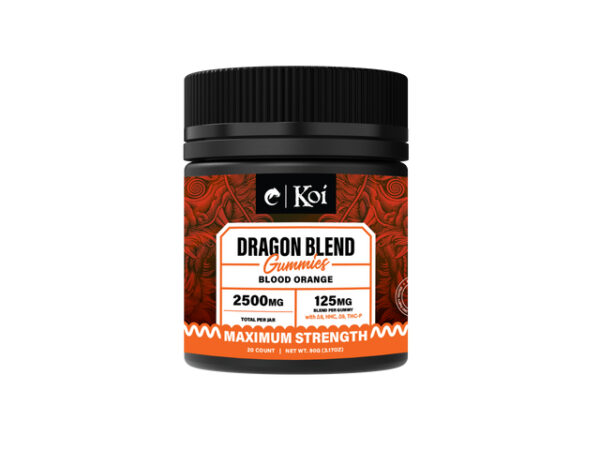 Koi Dragon Blend Gummies Blood Orange 2500mg 20ct