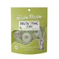 Mellow Fellow CBD & Delta 9 Gummies Apple 800mg 20ct