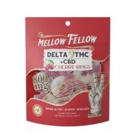 Mellow Fellow CBD & Delta 9 Gummies Cherry 800mg 20ct