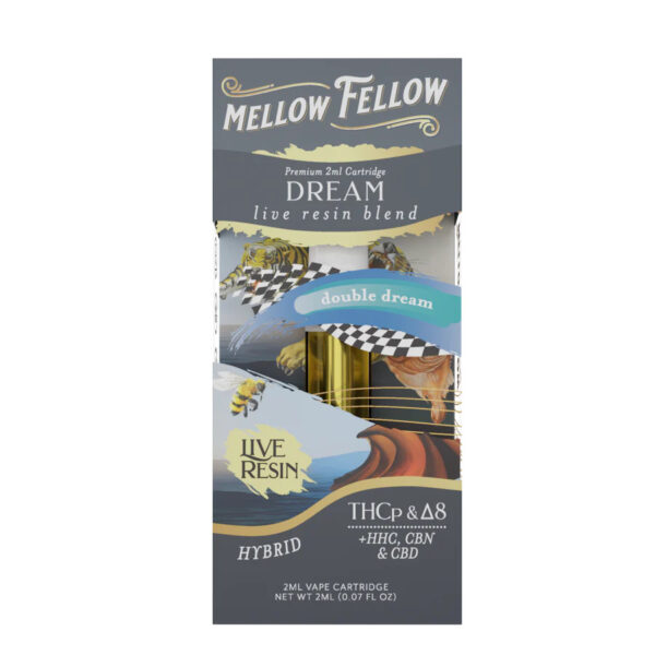 Mellow Fellow Dream Blend Vape Cartridge Double Dream 2ml