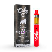 Cake Delta 10 Animal Blend Disposable Vape Pen Silverback 2g