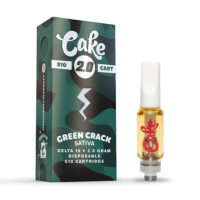 Cake Delta 10 Vape Cartridge Green Crack 2g
