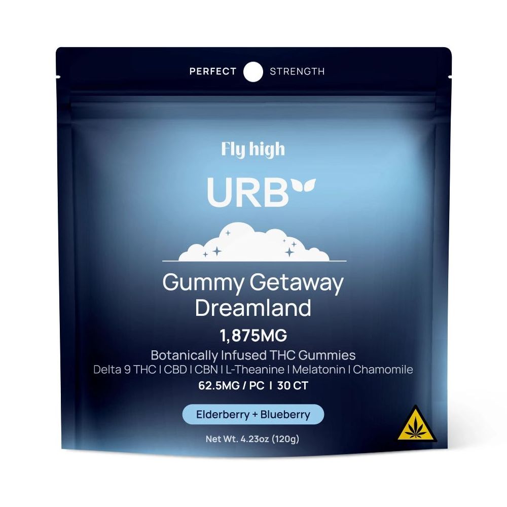 Urb Restful Botanically Infused Gummies Elderberry and Blueberry 1875mg 30ct Urb Restful Botanically Infused Gummies Elderberry and Blueberry 1875mg 30ct