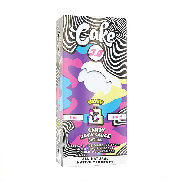 Cake Wavy Vape Cartridge Candy Jack Sauce 3g - Dr.Ganja