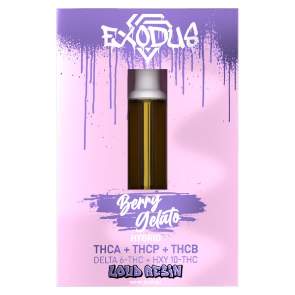 Exodus Zooted Vape Cartridge Berry Gelato 2g