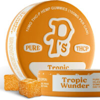 Pushin P's THCP Gummies Tropic Wunder 100mg 10ct