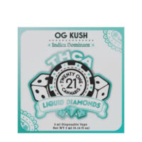 Twenty One Cannabis THCA Disposable Vape Pen OG Kush 3ml