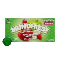 Delta Munchies Delta 9 Froot Jam Gummies Appleberry Nectar 1000mg 10ct