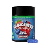 Delta Munchies Delta 9 Gummies Blue Dream 600mg 40ct