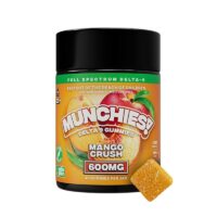 Delta Munchies Delta 9 Gummies Mango Crush 600mg 40ct