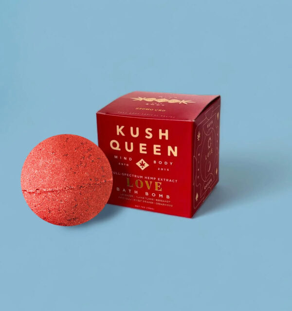 Kush Queen CBD Bath Bomb Love