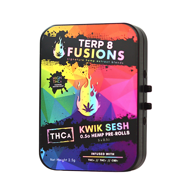 Terp 8 Kwik Sesh THCA Pre-Rolls 5ct 2.5g