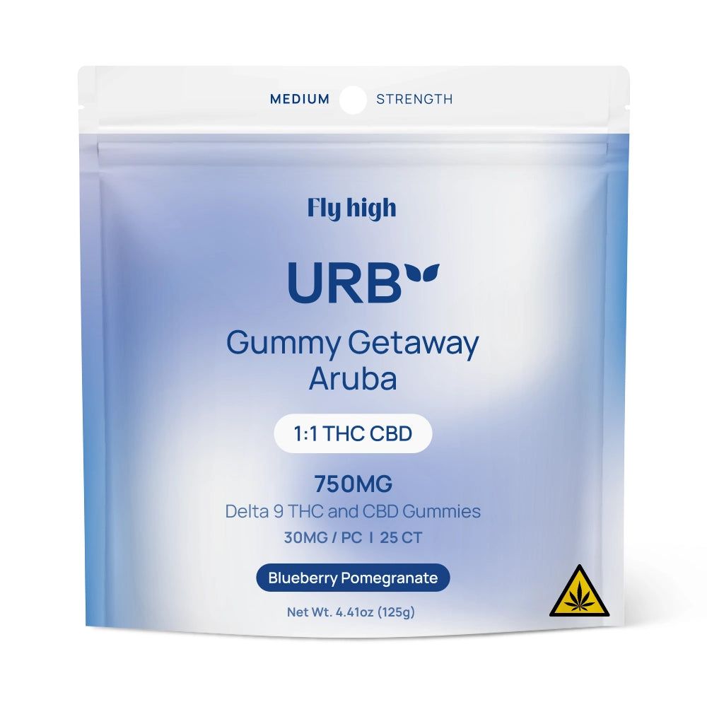 Urb Delta 9 CBD Gummies Blueberry Pomegranate 750mg 25ct Urb Delta 9 CBD Gummies Blueberry Pomegranate 750mg 25ct