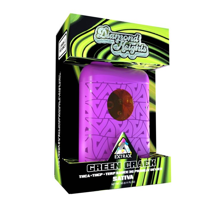 Delta Extrax Diamond Heights Disposable 3g - Dr.Ganja