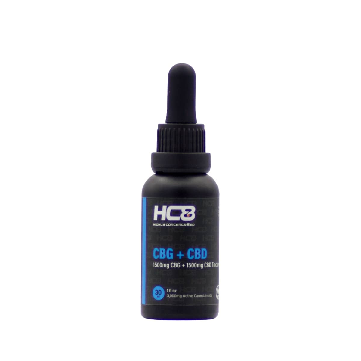 Highly Concentr8ed CBG CBD Tincture 3000mg 30ml Highly Concentr8ed CBG CBD Tincture 3000mg 30ml