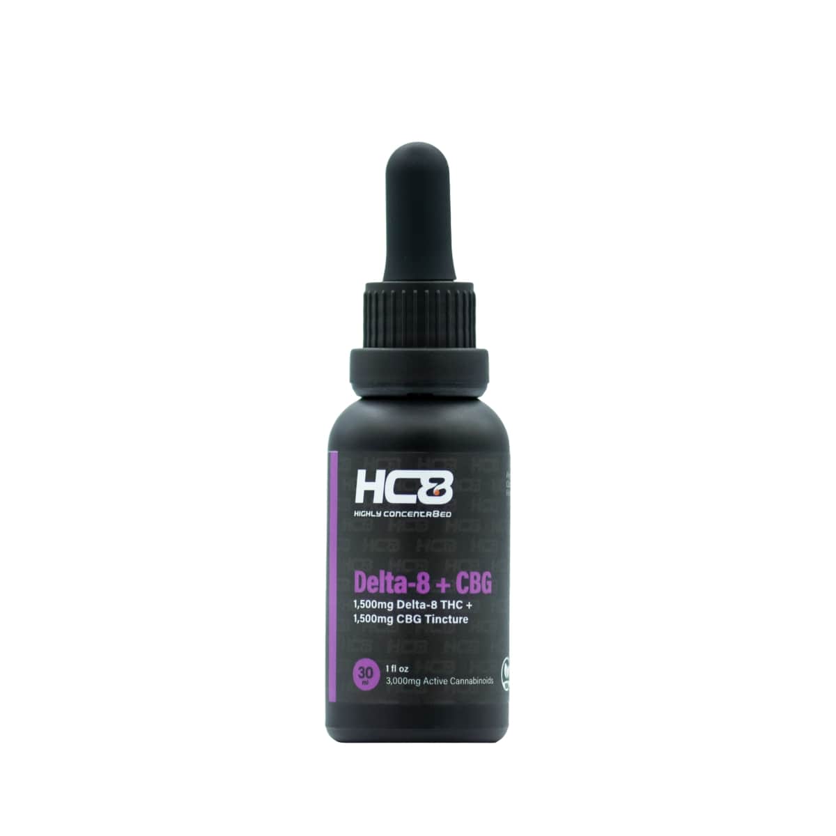 Highly Concentr8ed Delta 8 CBG Tincture 3000mg 30ml