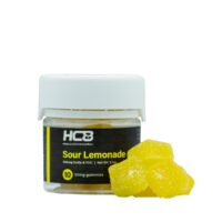 Highly Concentr8ed Delta 8 Gummies Sour Lemonade 500mg 10ct