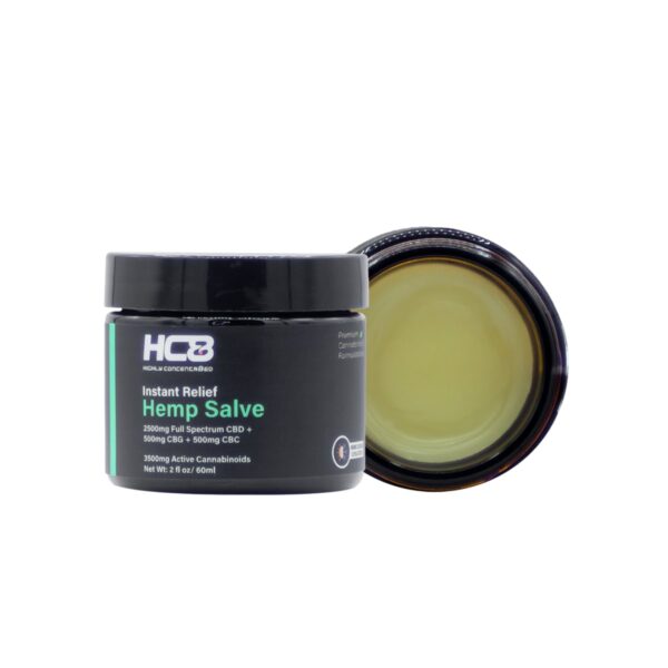 Highly Concentr8ed Full Spectrum Hemp Salve Instant Relief 3500mg 2oz