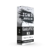 Zombi Monster Box Disposable Charlotte's Web 6g