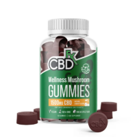 CBDfx CBD Gummies Wellness Mushroom 1500mg 60ct