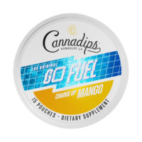 Cannadips Go Fuel CBG Pouches Mango 150mg 15ct