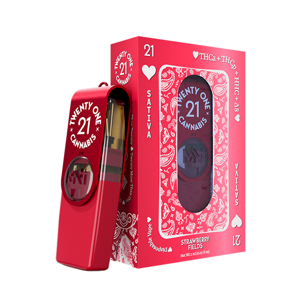 Twenty One Cannabis THCA & THCP Disposable 2g - Dr.Ganja