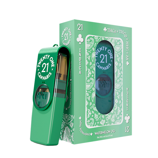 Twenty One Cannabis THCA & THCP Disposable 2g - Dr.Ganja