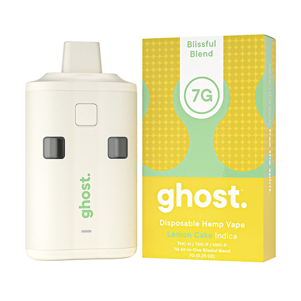 Ghost Blissful Blend Disposable Lemon Cake 7g Ghost Blissful Blend Disposable Lemon Cake 7g