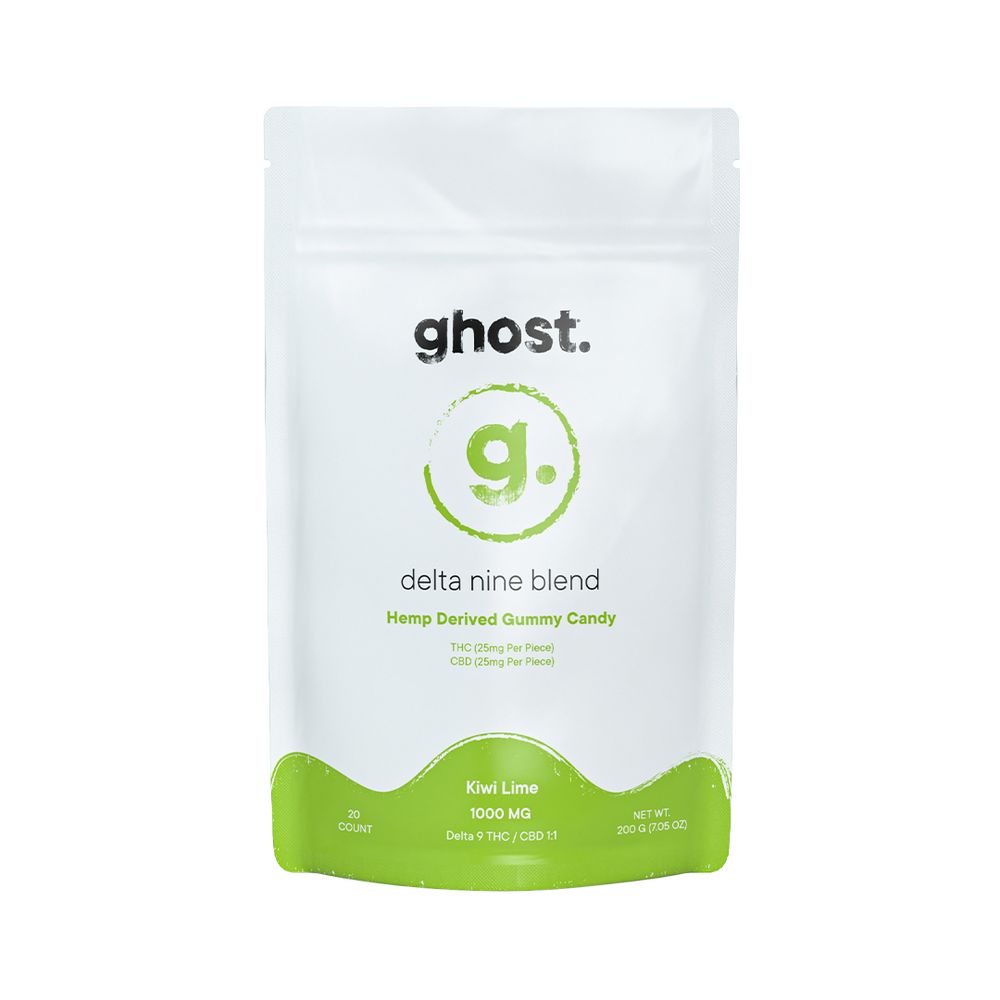 Ghost Delta 9 & CBD Gummies 1000mg 20ct - Dr.Ganja