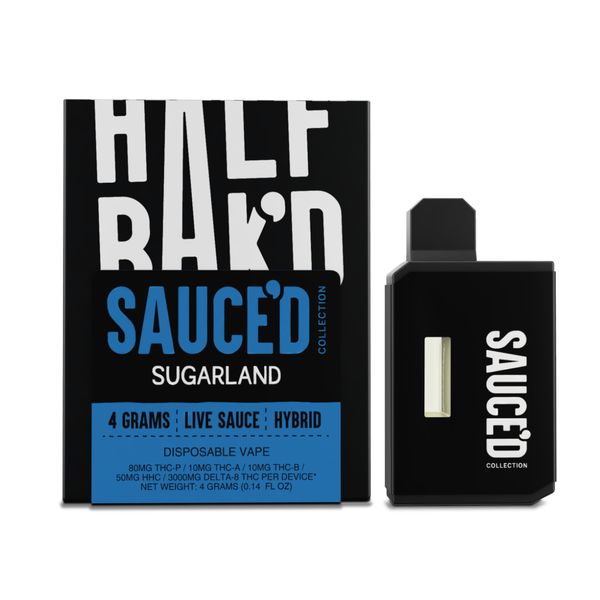 Half Bak'd Sauce'd Disposable 4g - Dr.Ganja