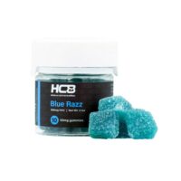 Highly Concentr8ed HHC Gummies Blue Raz 500mg 10ct