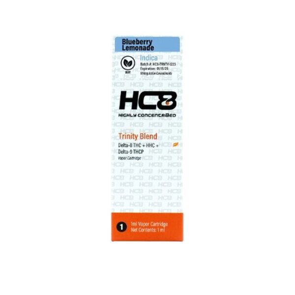 Highly Concentr8ed Trinity Blend Cartridge Blueberry Lemonade 1g