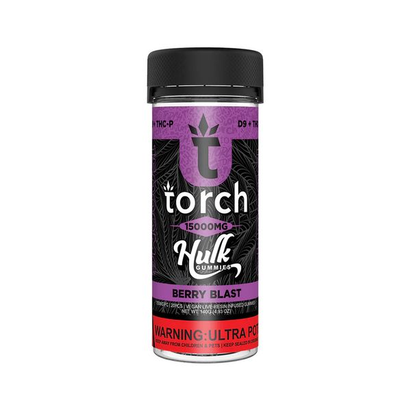 Torch Hulk Gummies Berry Blast 15000mg 20ct