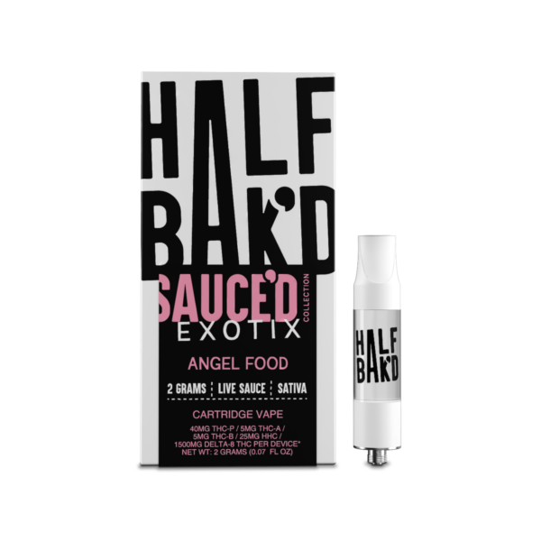 Half Bakd Sauced Exotix Cartridge Angel Food 2g