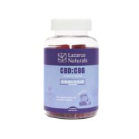 Lazarus Naturals Full Spectrum CBD CBG Gummies Mixed Berry 2000mg 40ct