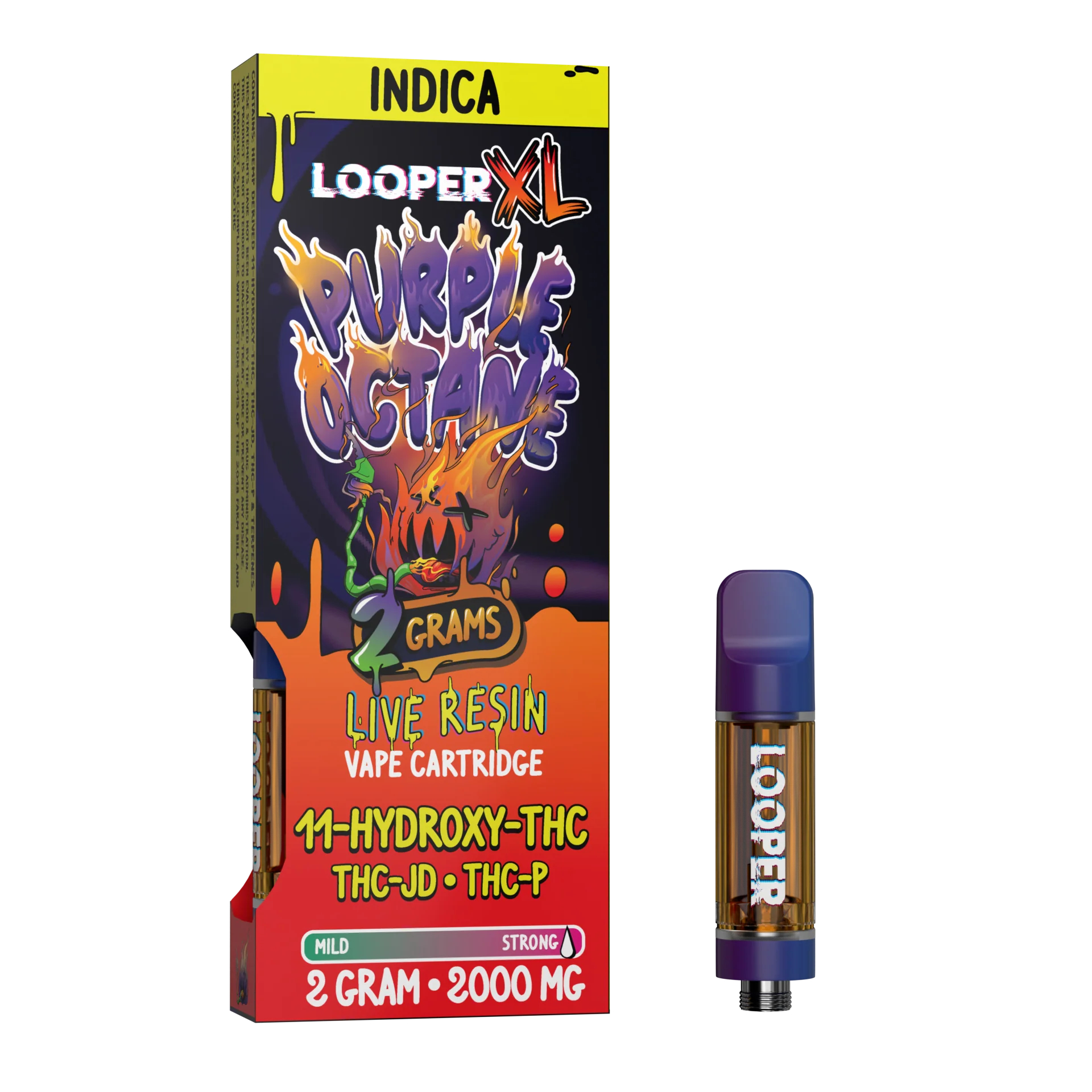 Looper XL Live Resin Cartridge 2g - Dr.Ganja Looper XL Live Resin Cartridge 2g - Dr.Ganja