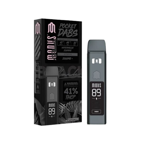 Modus Black Pocket Dabs Disposable 2g - Dr.Ganja Modus Black Pocket Dabs Disposable 2g - Dr.Ganja